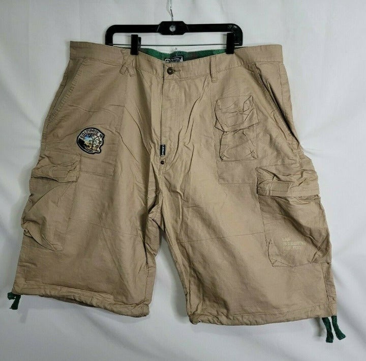 LR Geans Men's Cargo Shorts Siz 44 Khaki