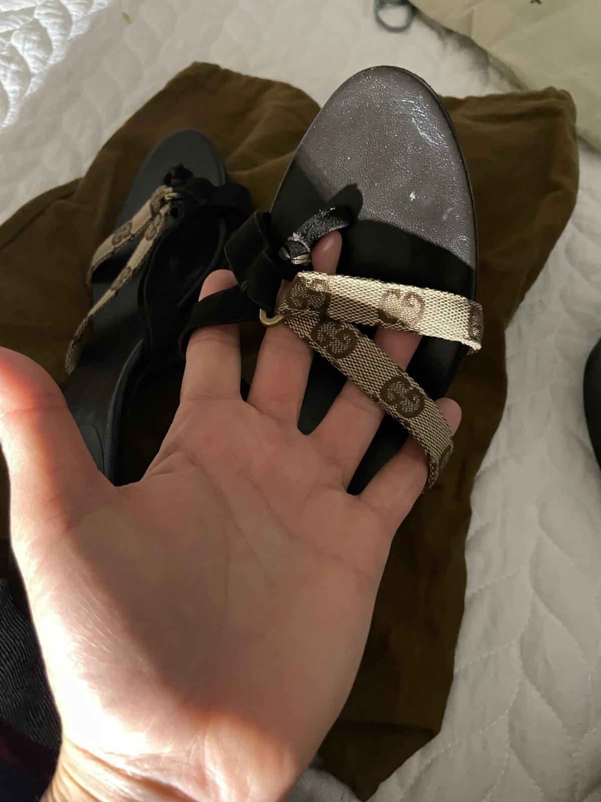 Sandals Gucci authentic