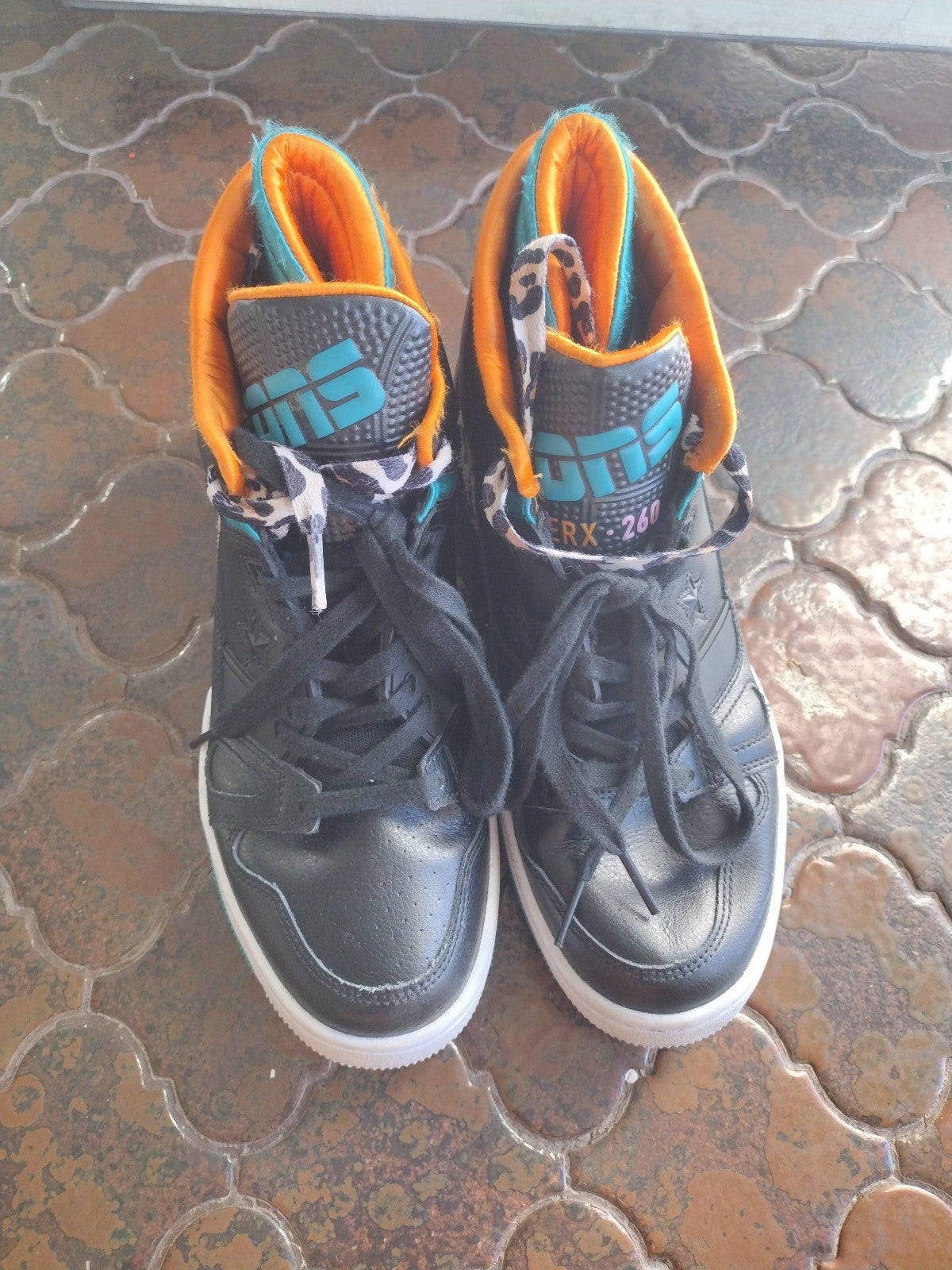 Size 6.5 - Converse Erx-260 Mid x Just Don Animal - Black Teal 2019