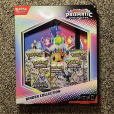 SEALED Pokemon Prismatic Evolutions Binder Collection IN HAND SHIP FAST