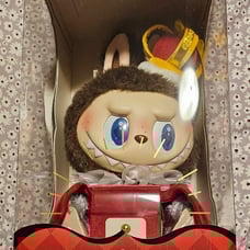 POP MART Labubu Let's Checkmate Series-Vinyl Plush Doll King & Queen Ver.