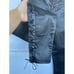 A.G. Adriano Goldshmied Farrah Black skinny Ankle Side Lace leather Jeans 28 R