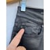 A.G. Adriano Goldshmied Farrah Black skinny Ankle Side Lace leather Jeans 28 R