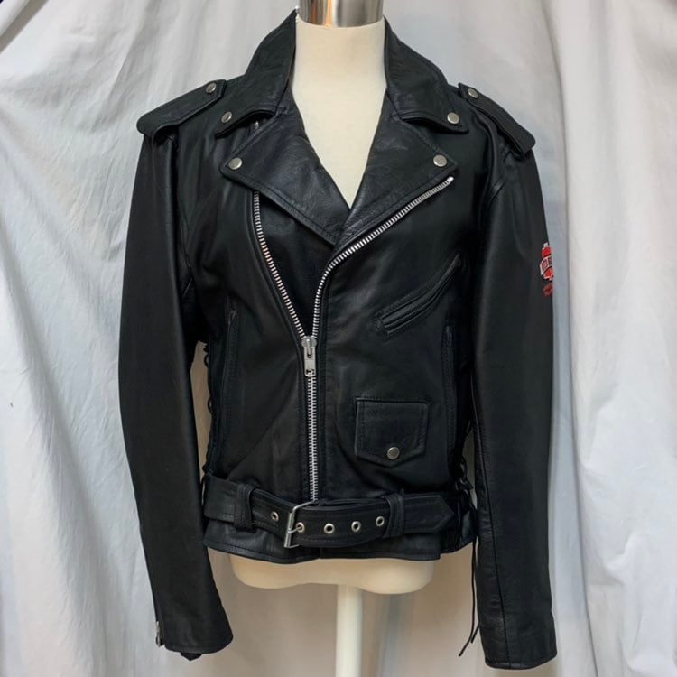 Vintage Leather Motorcycle Jacket (42)