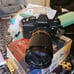 Vintage konica film camera