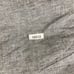 Cut Loose Light Gray Frayed Hem Linen Cotton Blend Pull-on Pants XL