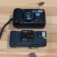 Canon 50 Snappy & Vivitar Series 1 Zoom Point & Shoot Cameras