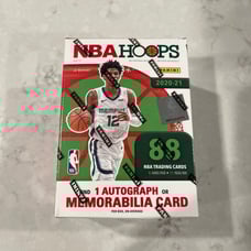 2020-21 NBA HOOPS HOLIDAY BLASTER BOX JA MORANT