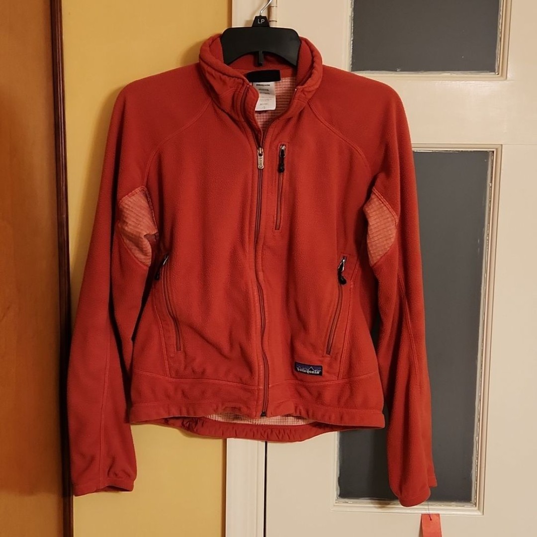Patagonia Polartec R-Tec Women's Pink Zip-Up Fleece Jacket Size S