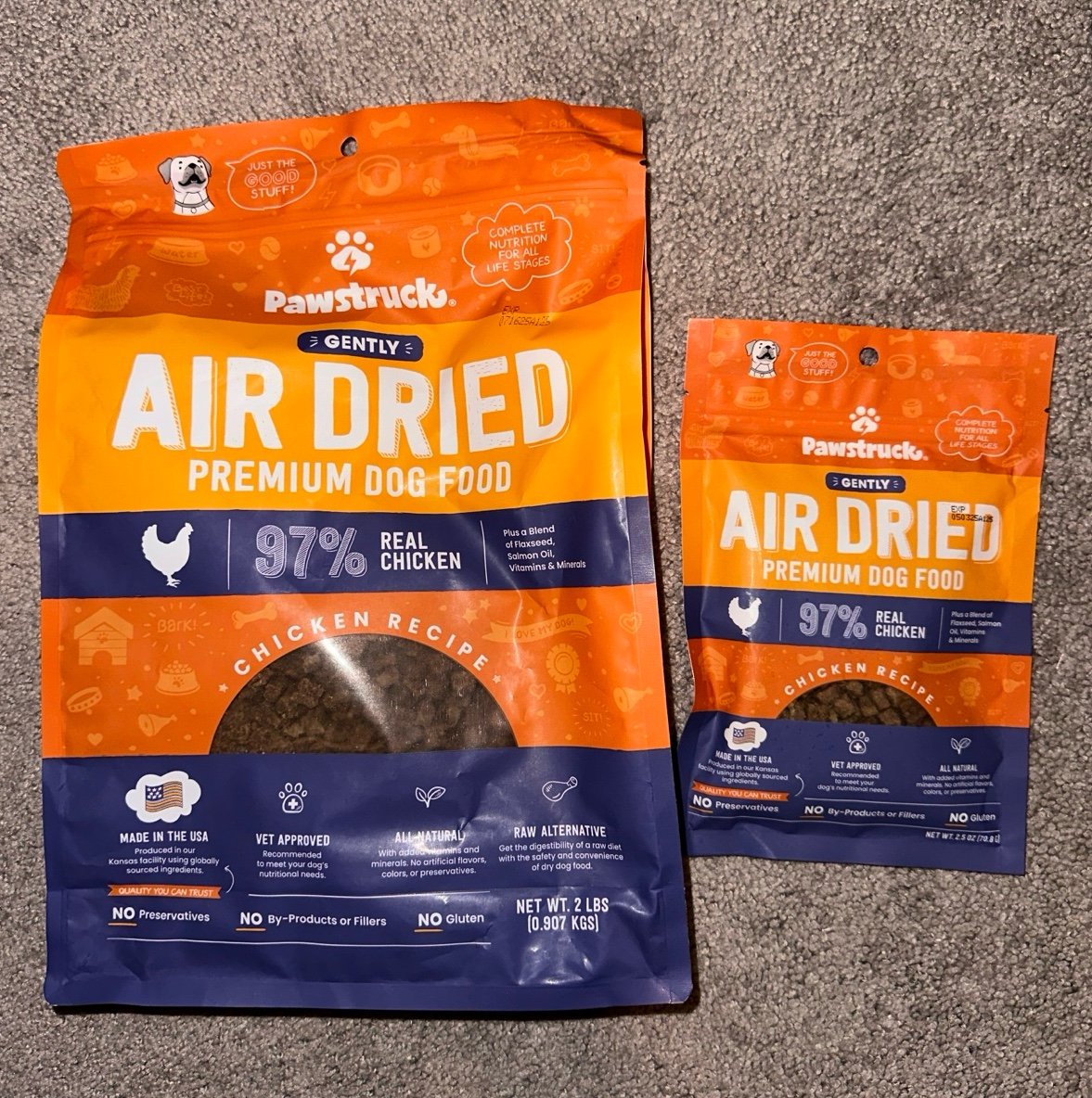 Pawstruck All Natural Air Dried Dog Food
