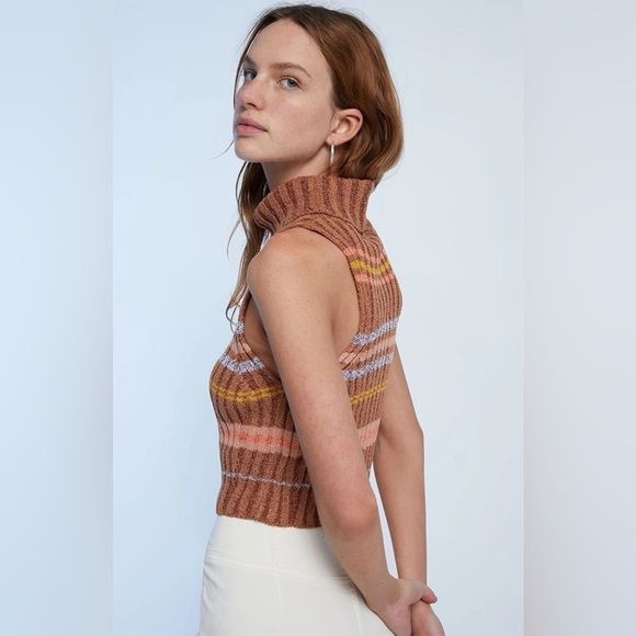Free People Edith Sweater Vest, Size M