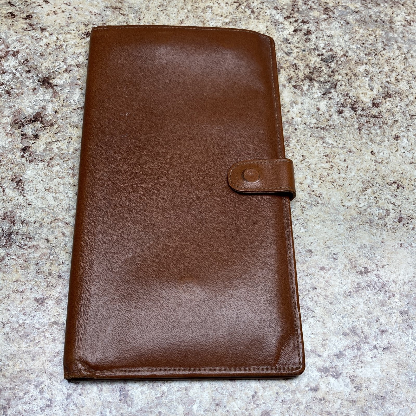 Vintage travel wallet