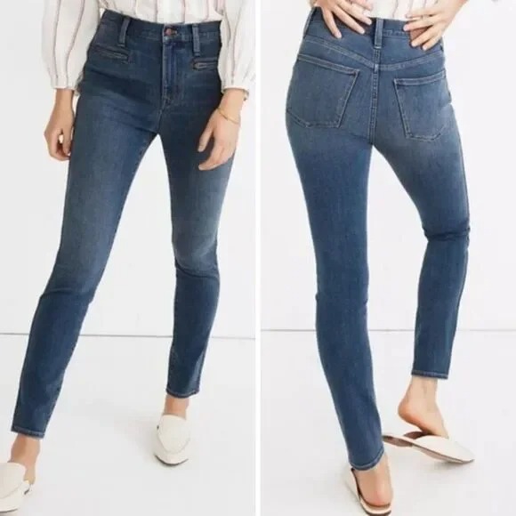 Madewell - Roadtripper Jegging Jeans Zip Pocket High-Waist MB396 | 26P | Ellerby