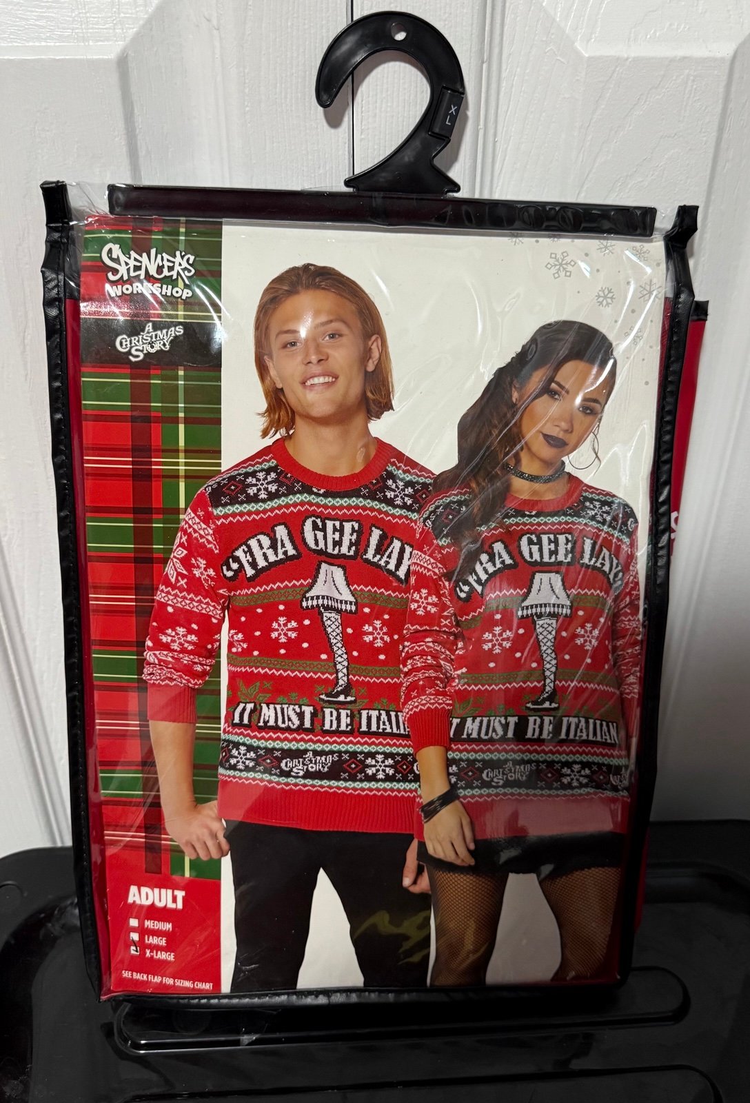 A Christmas Story Unisex XL Sweater FRA-GEE-LAY