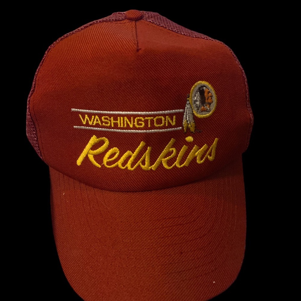 80s ANNCO Washington Redskins Script NFL Snapback EUC