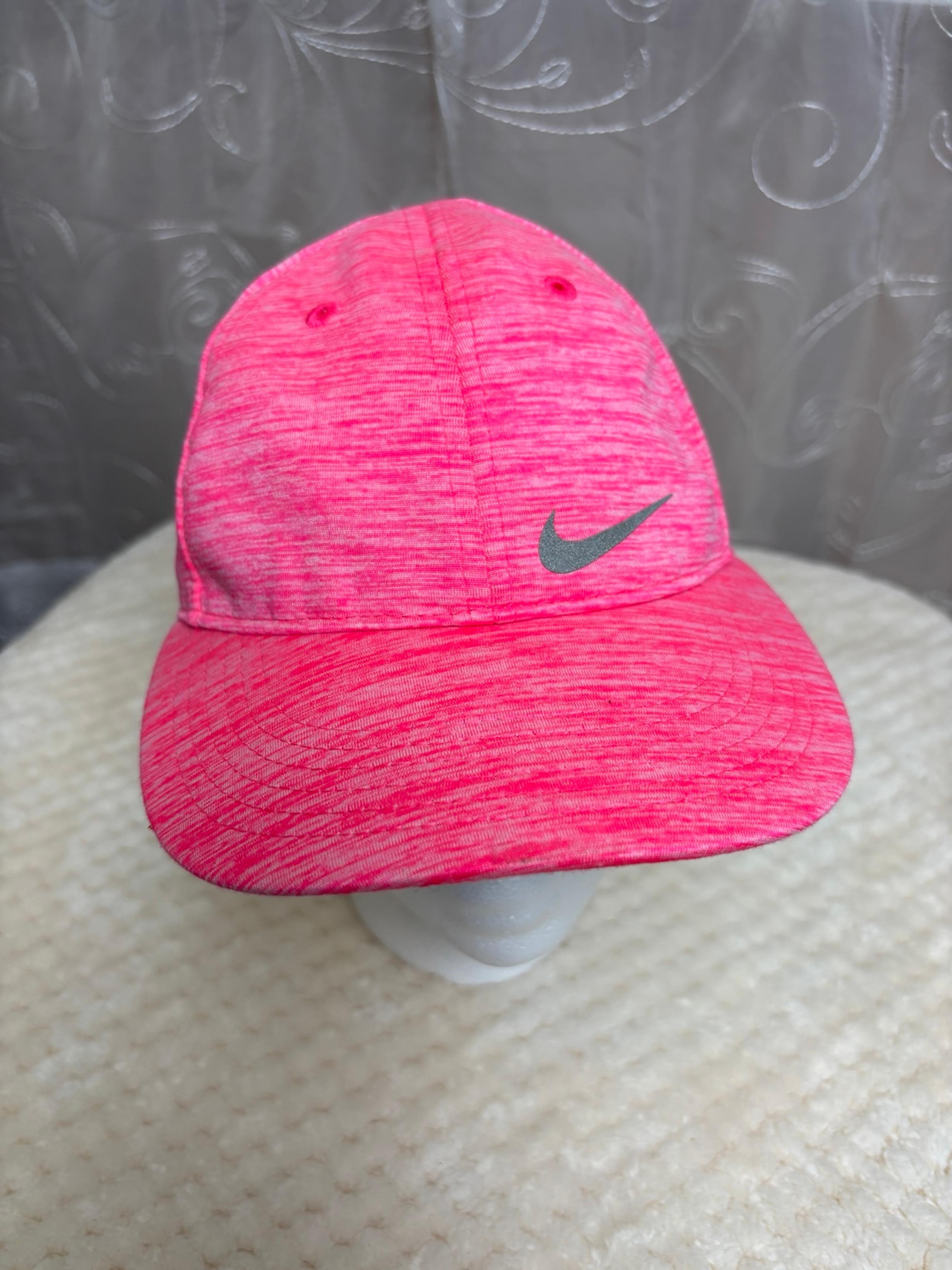 Nike Girls 4-6x Dri-fit Ponytail Slit Cap, Pink/White