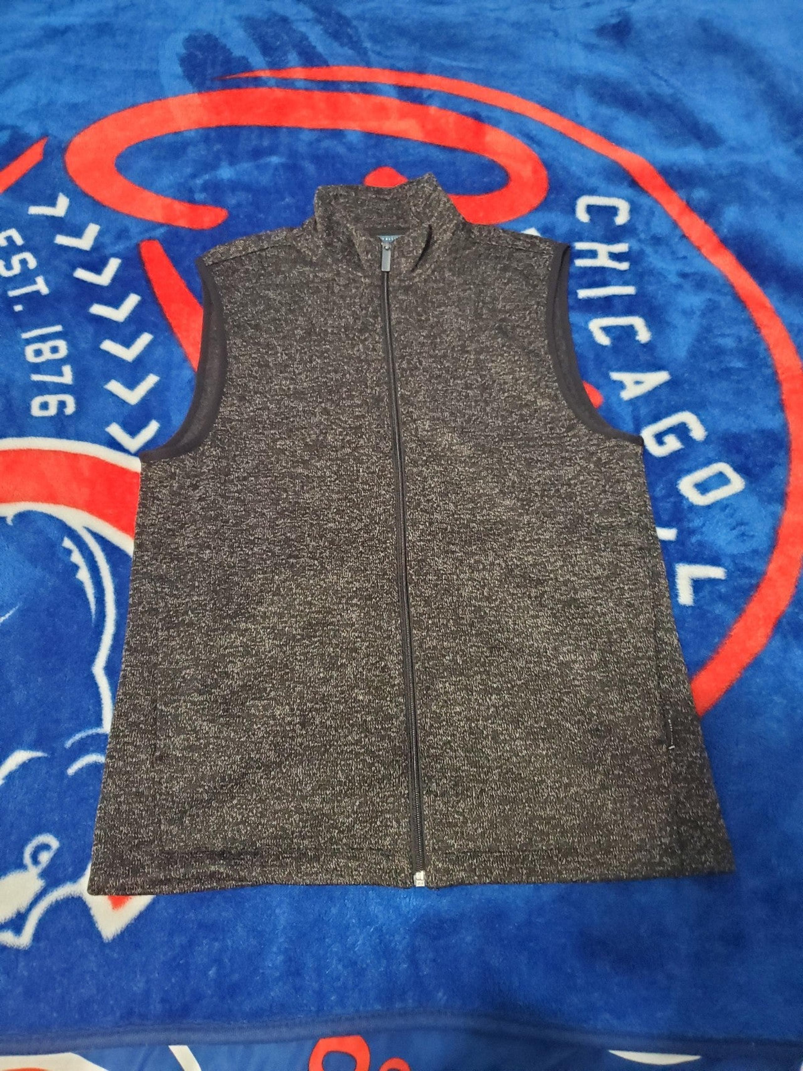 Perry Ellis Zip-up Vest Sz M