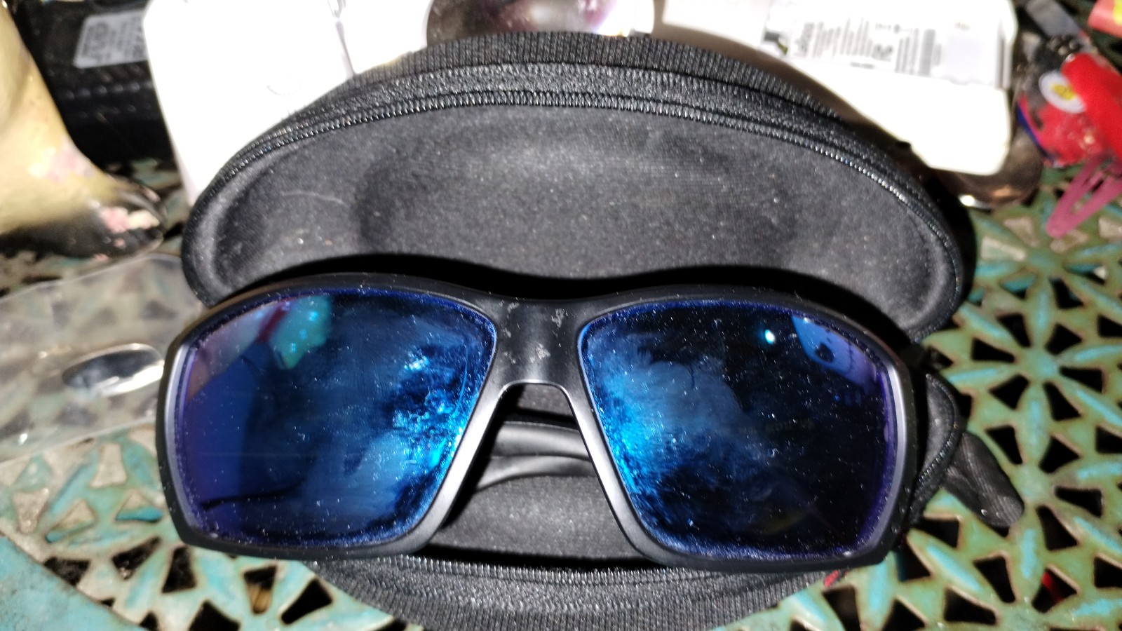 Costa Del Mar Salt breaker blue mirror glasses