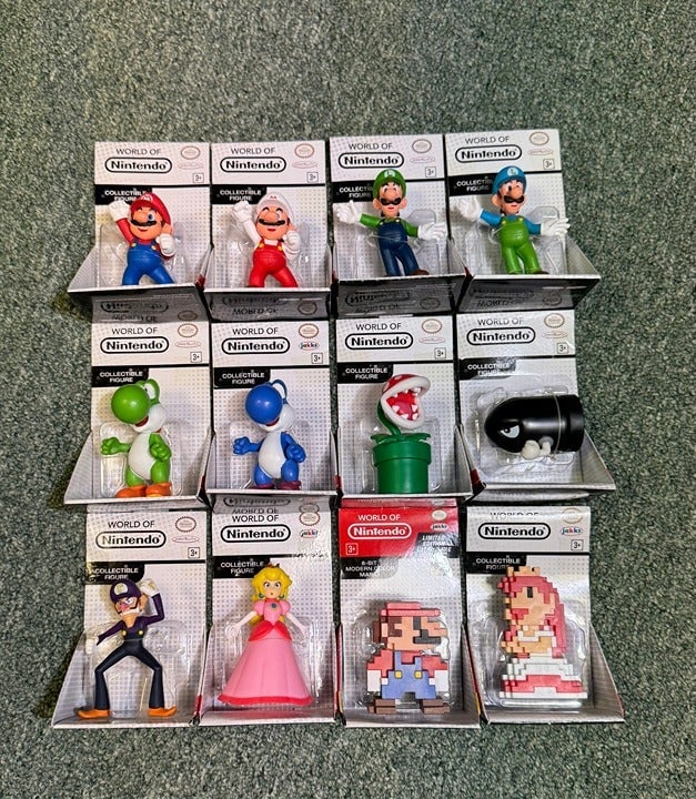 Jakks Pacific - World of Nintendo Super Mario 2.5 Figure Set
