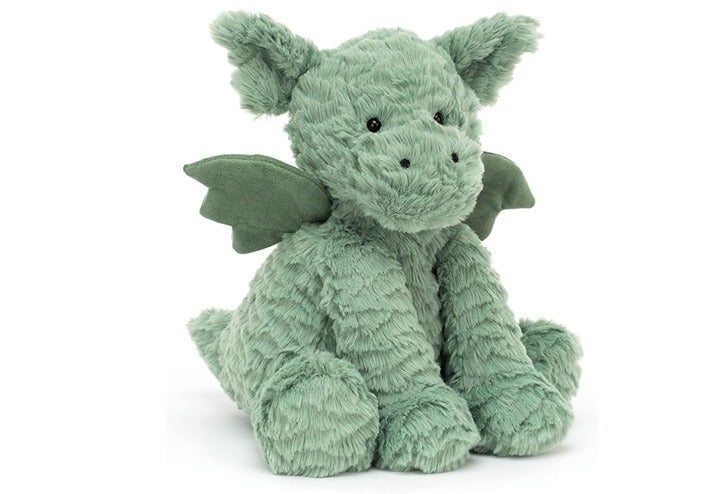 Jellycat Fuddlewuddle Dragon Stuffed Animal 9 inches