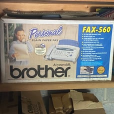 Brother Fax 560 Personal Plain Paper Fax Machine Copier