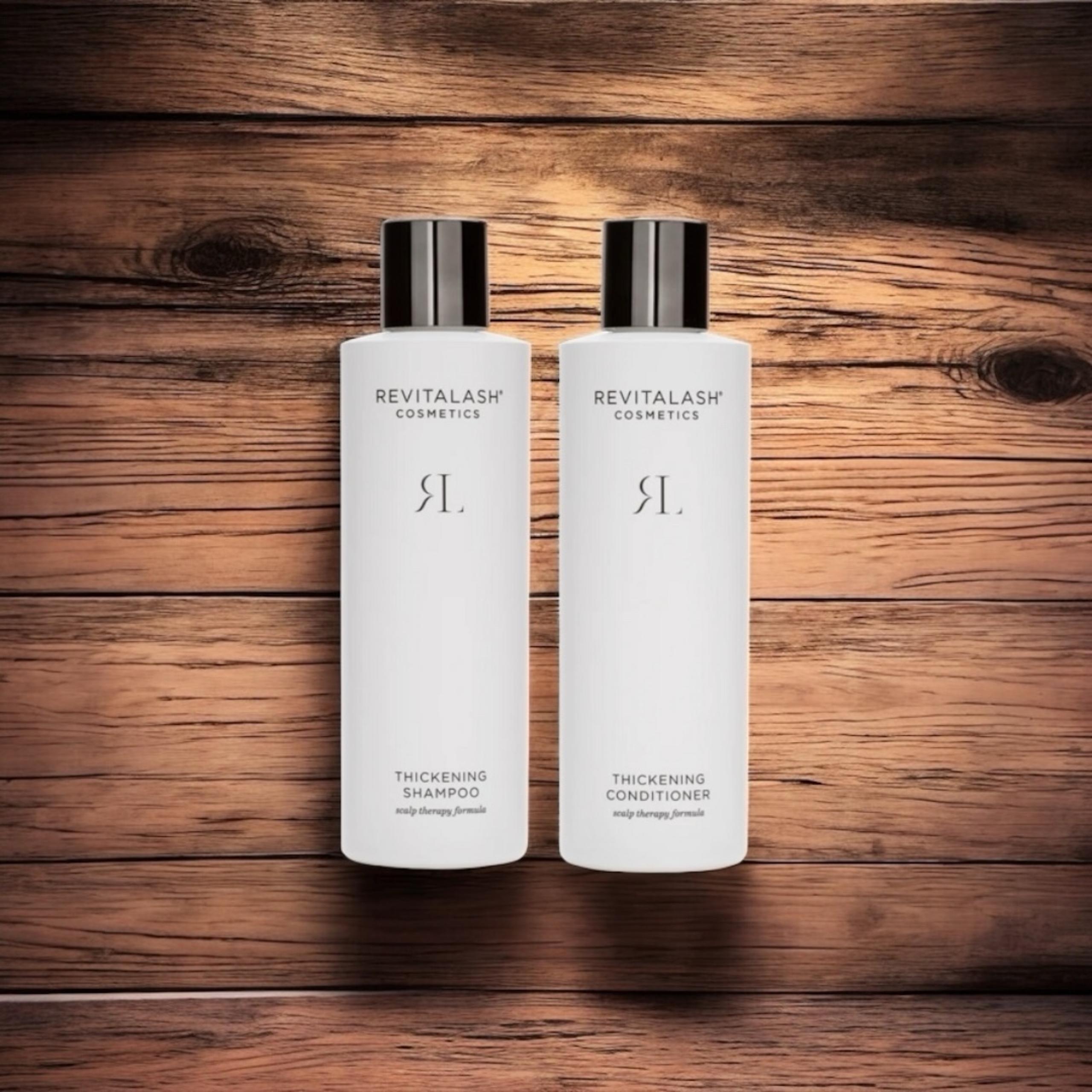 REVITALASH THICKENING SHAMPOO & CONDITIONER SCALP THERAPY FORMULA FOR HAIR LOSS