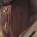 Bath & Body Works Brown Faux Leather Croc Design Travel Duffle Zipper Bag Large
