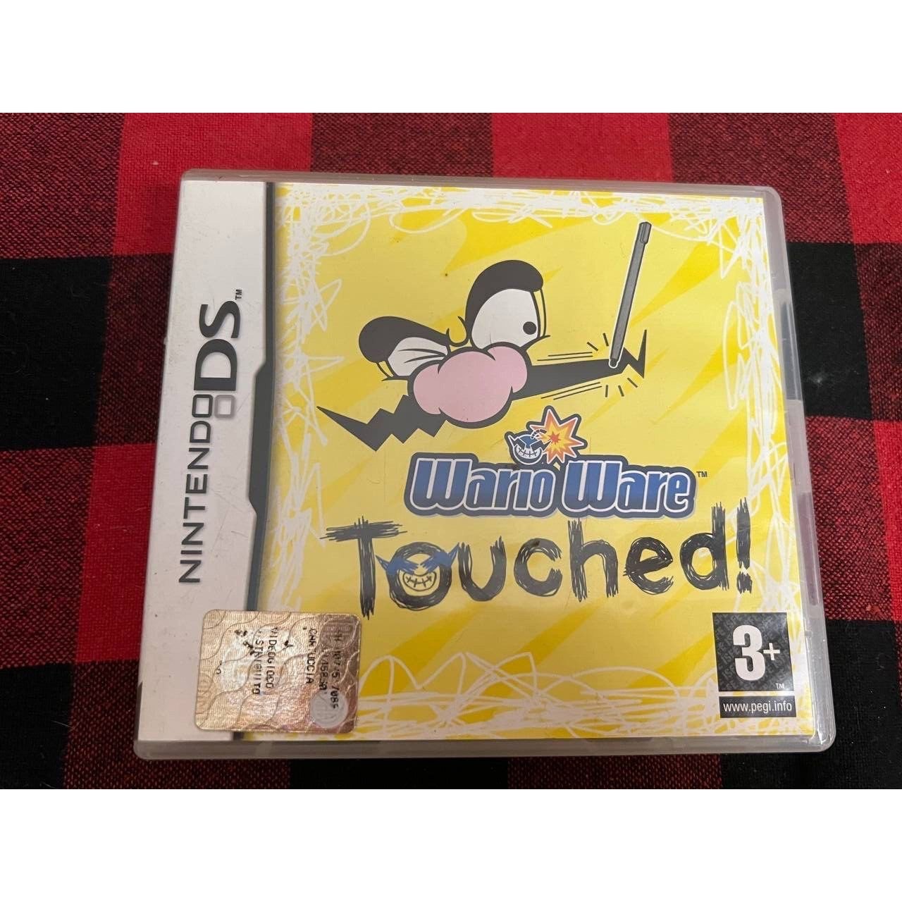 2004 Wario Ware Touched ! NINTENDO DS PAL Rare Box & Cartridge US Seller VG9