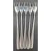 Oneida Korea Northland Stainless Post Road - Cocktail/Seafood Fork, Set of 5 Vtg
