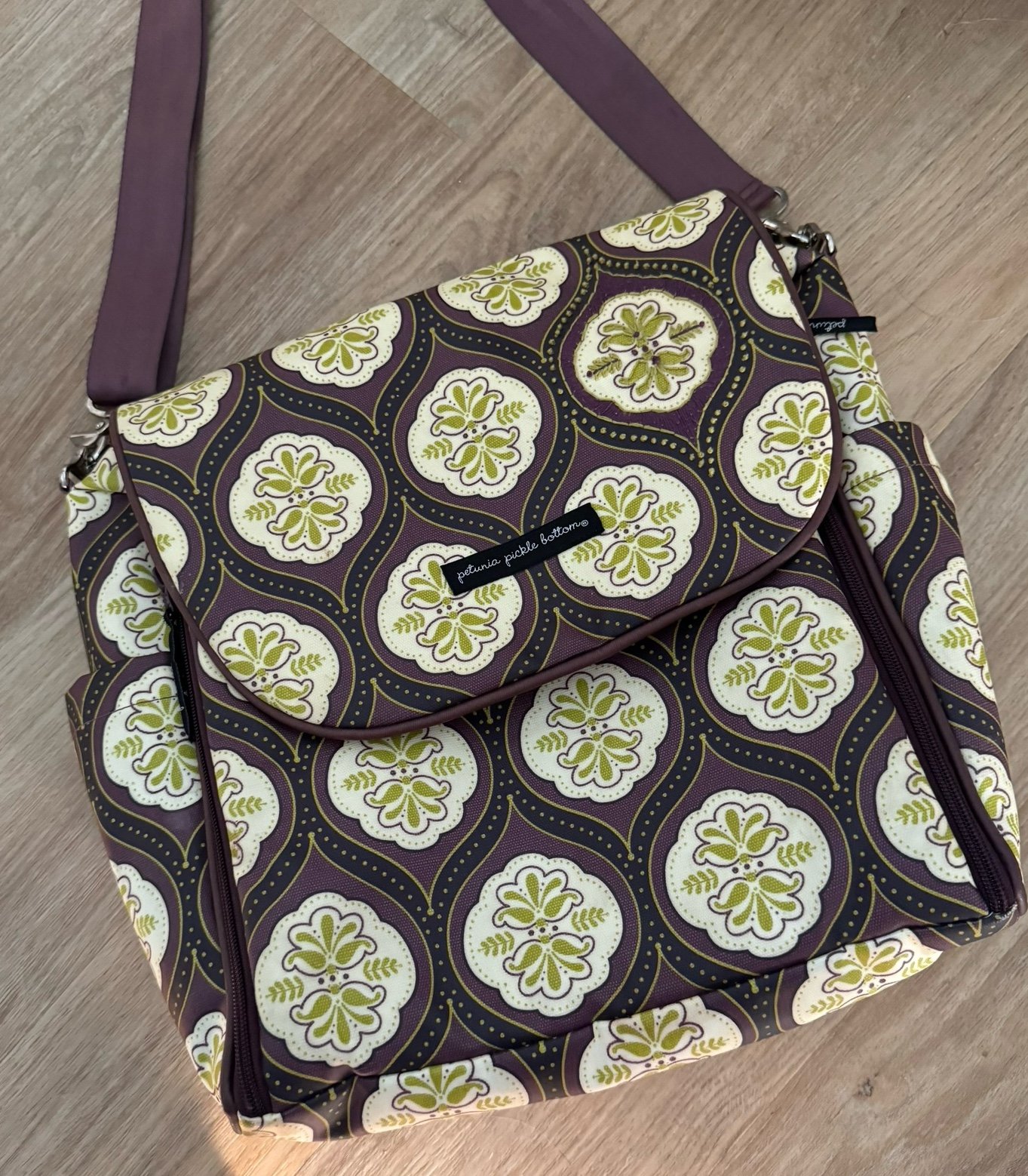 Petunia Pickle Bottom Backpack Shoulder Diaper Bag