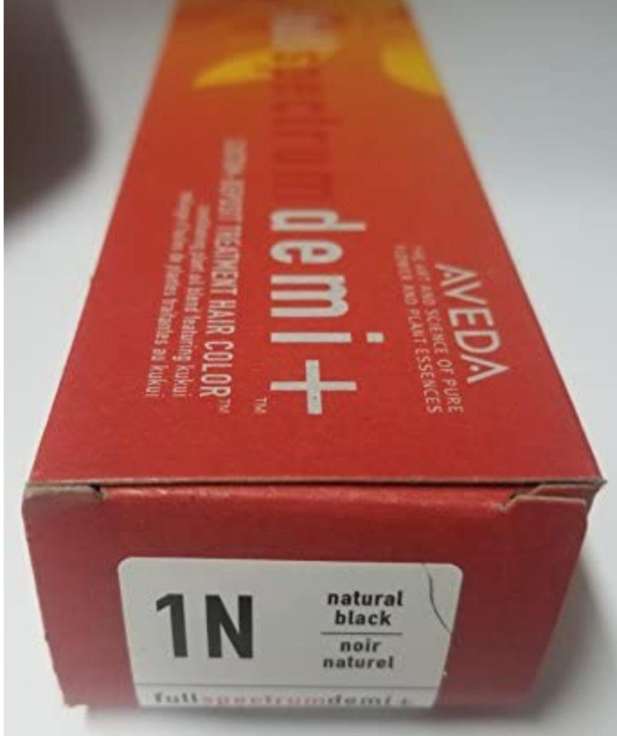 Aveda Demi+ Deposit Hair Color, 1N (Natural Black) 2.8 oz. - New