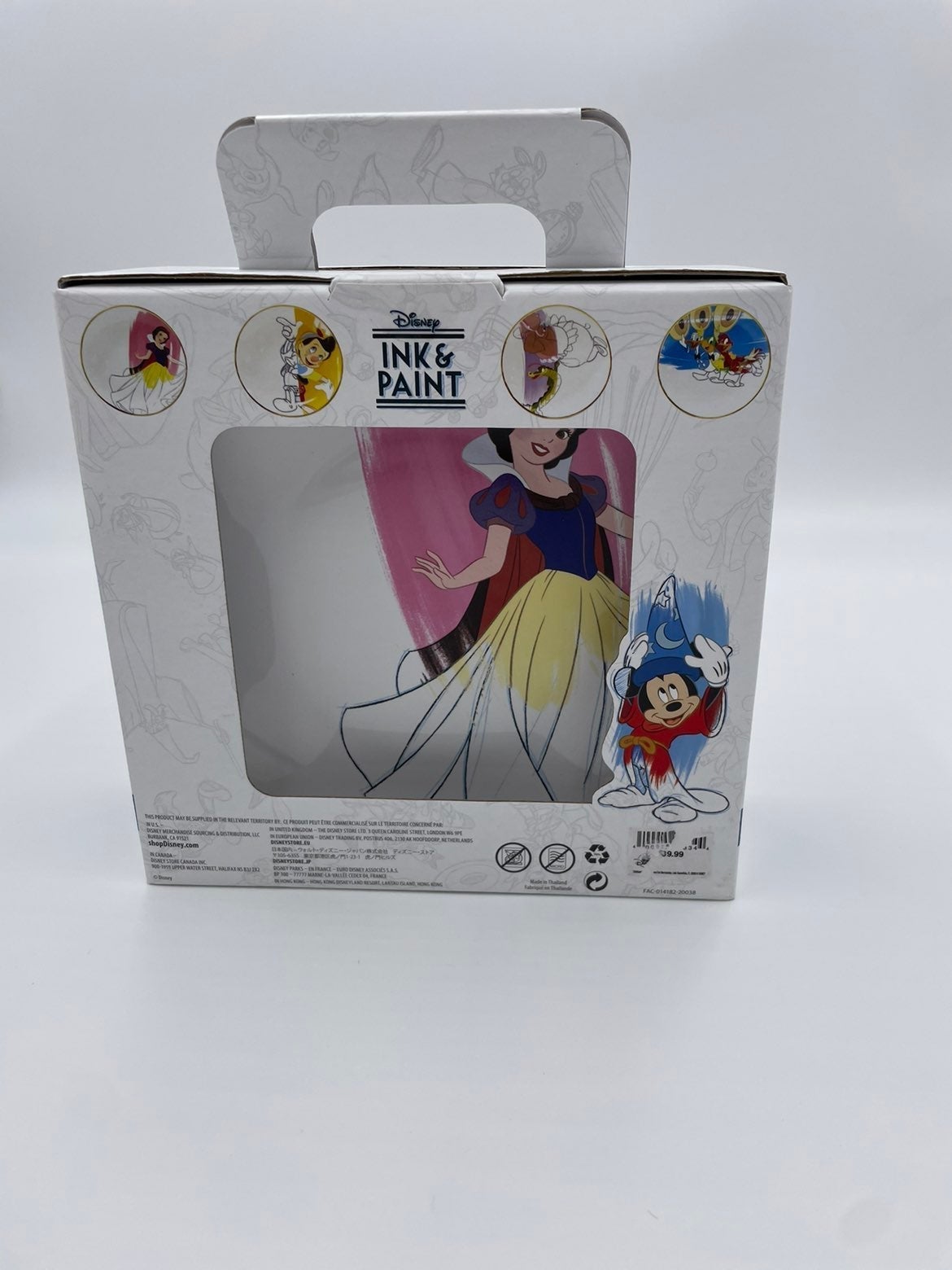 Disney- Ink & Paint Ceramic Plates