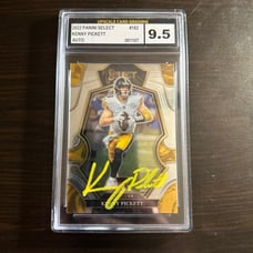 Kenny pickett autograph graded 9.5