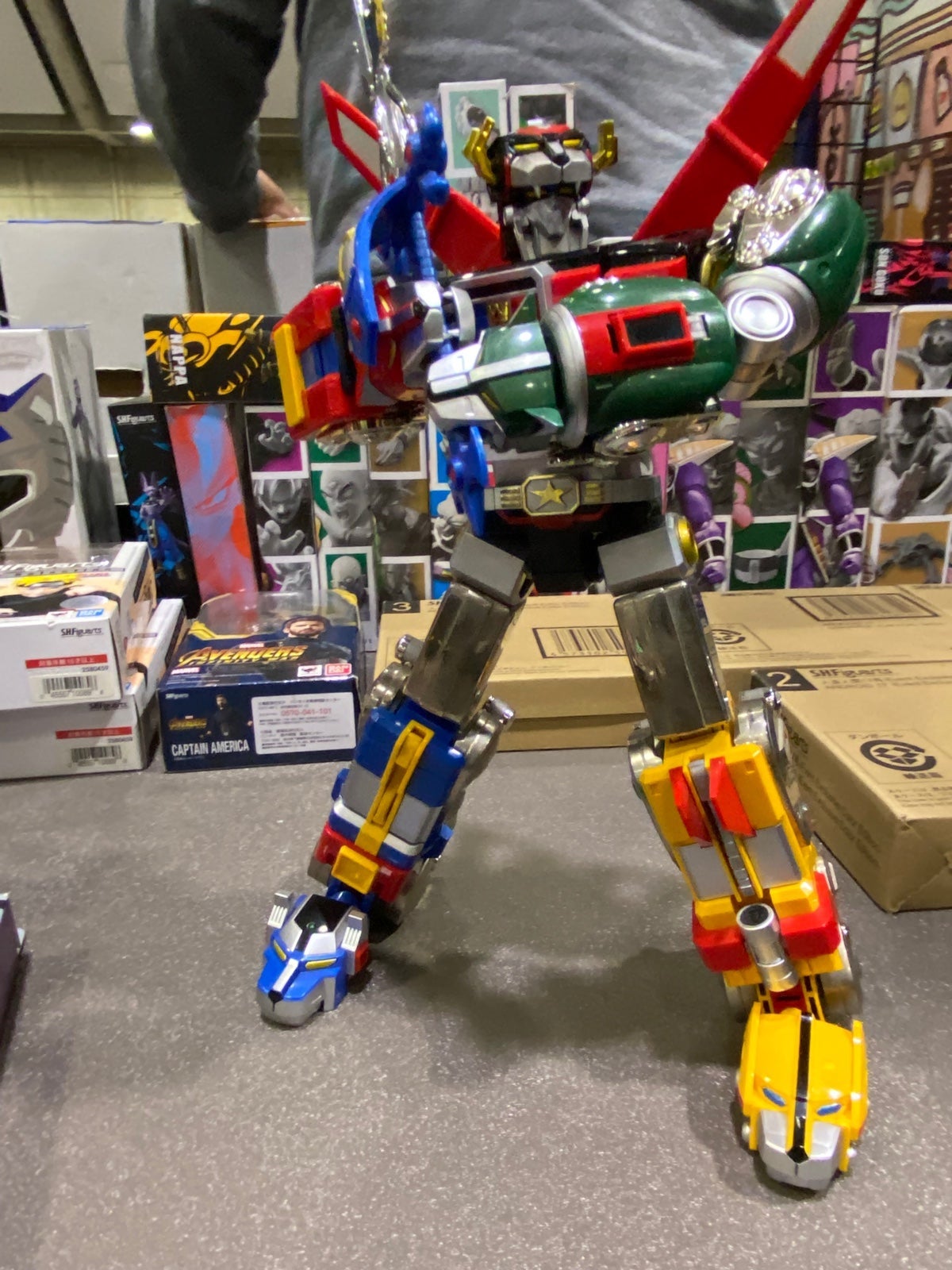 Soul of Chogokin GX-71 GoLion Voltron w chrome thighs