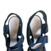 Tory Burch Debbie Wedge Sandal Black Suede