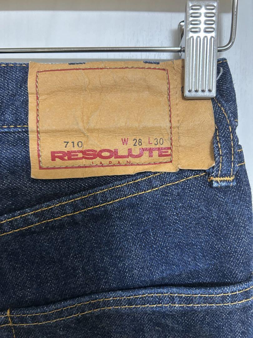 【第1位獲得！】 RESOLUTE 710 Straight Denim W28 L30 パンツ