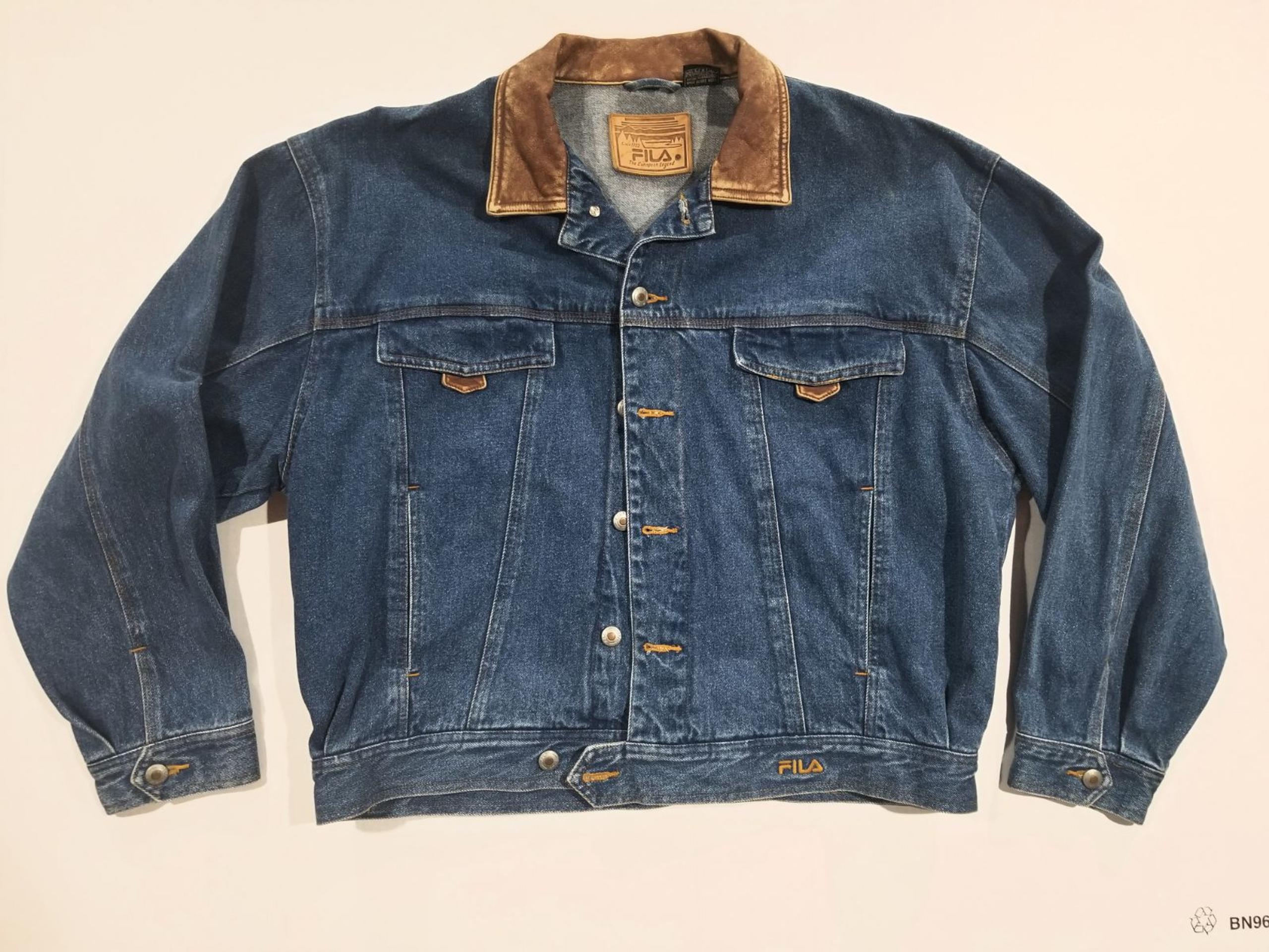 Vintage Fila Jeans Jacket