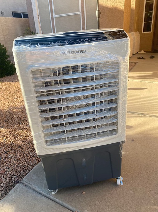NEW Evaporative Air Cooler, 120°Oscillation Air Cooler with Remote Control