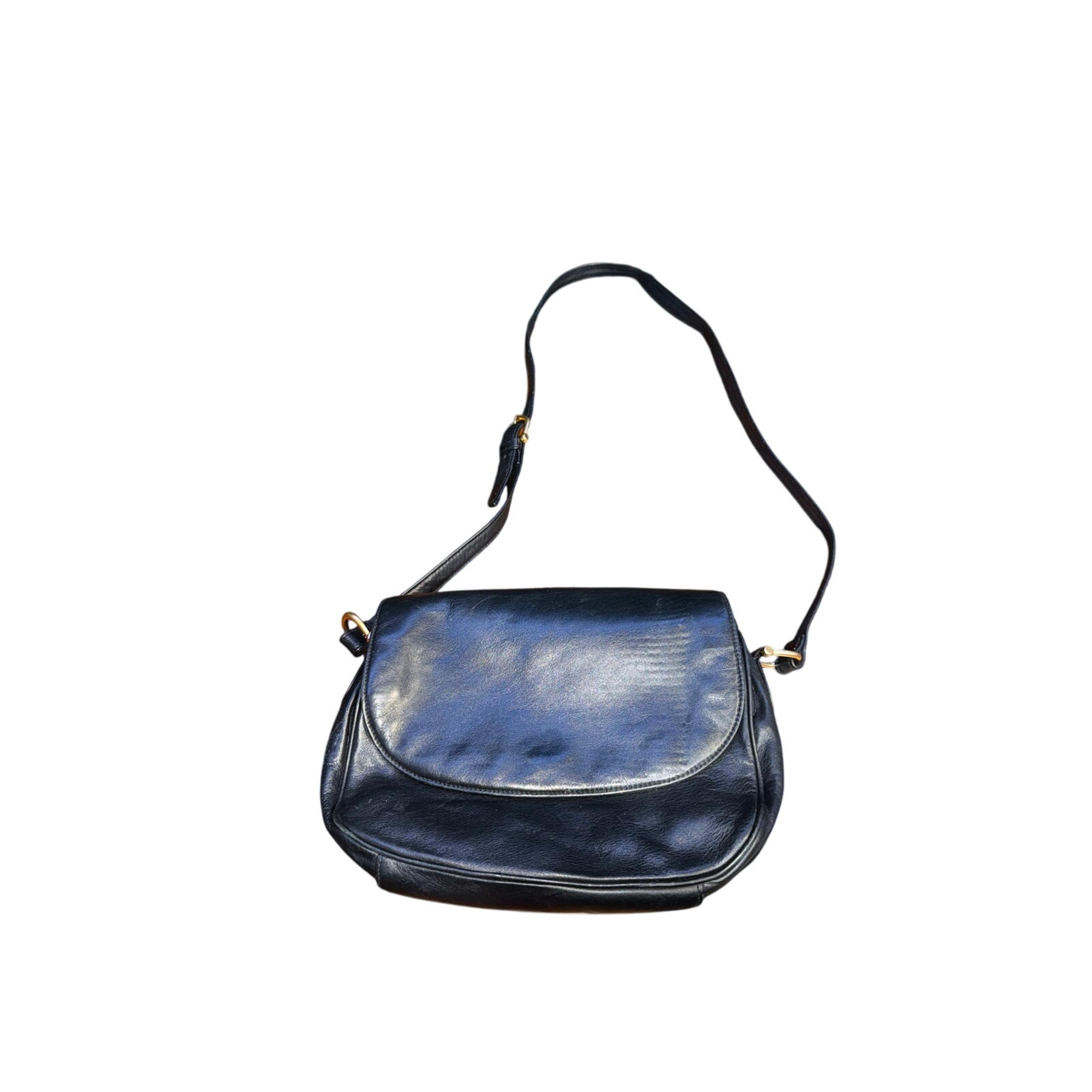 Valerie Stevens cross body leather bag