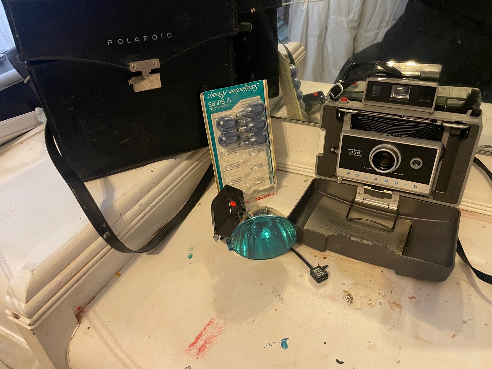 Polaroid 330 camera