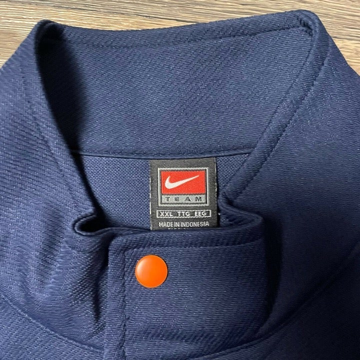 Syracuse shops Orangemen Basketball NCAA ACC Nike Elite Navy Blue Shooting Warmup XXL