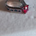 3000 Valentines Love Red 2 Ct Round Cut