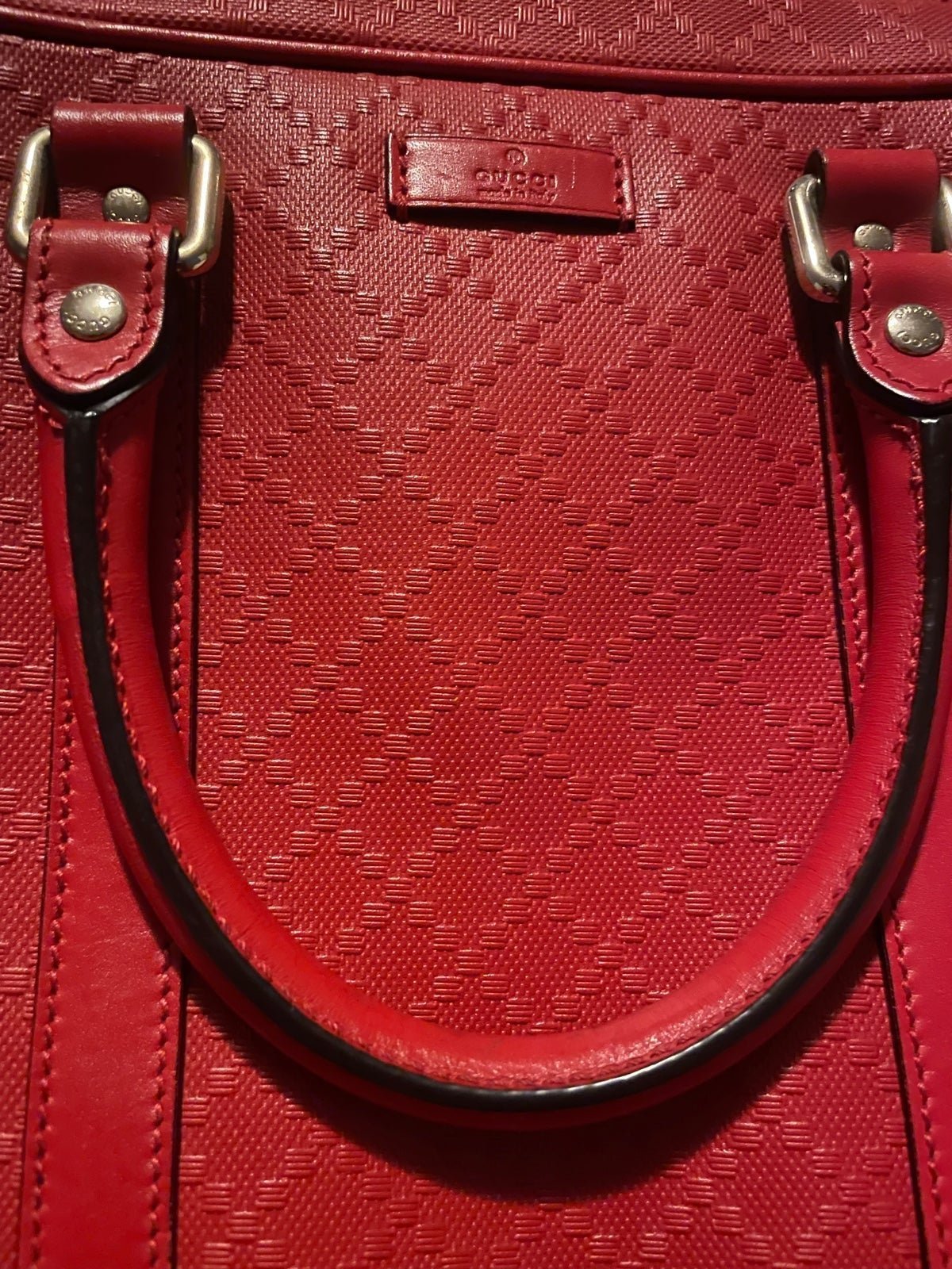 Vintage Gucci diamante laptop/ work bag