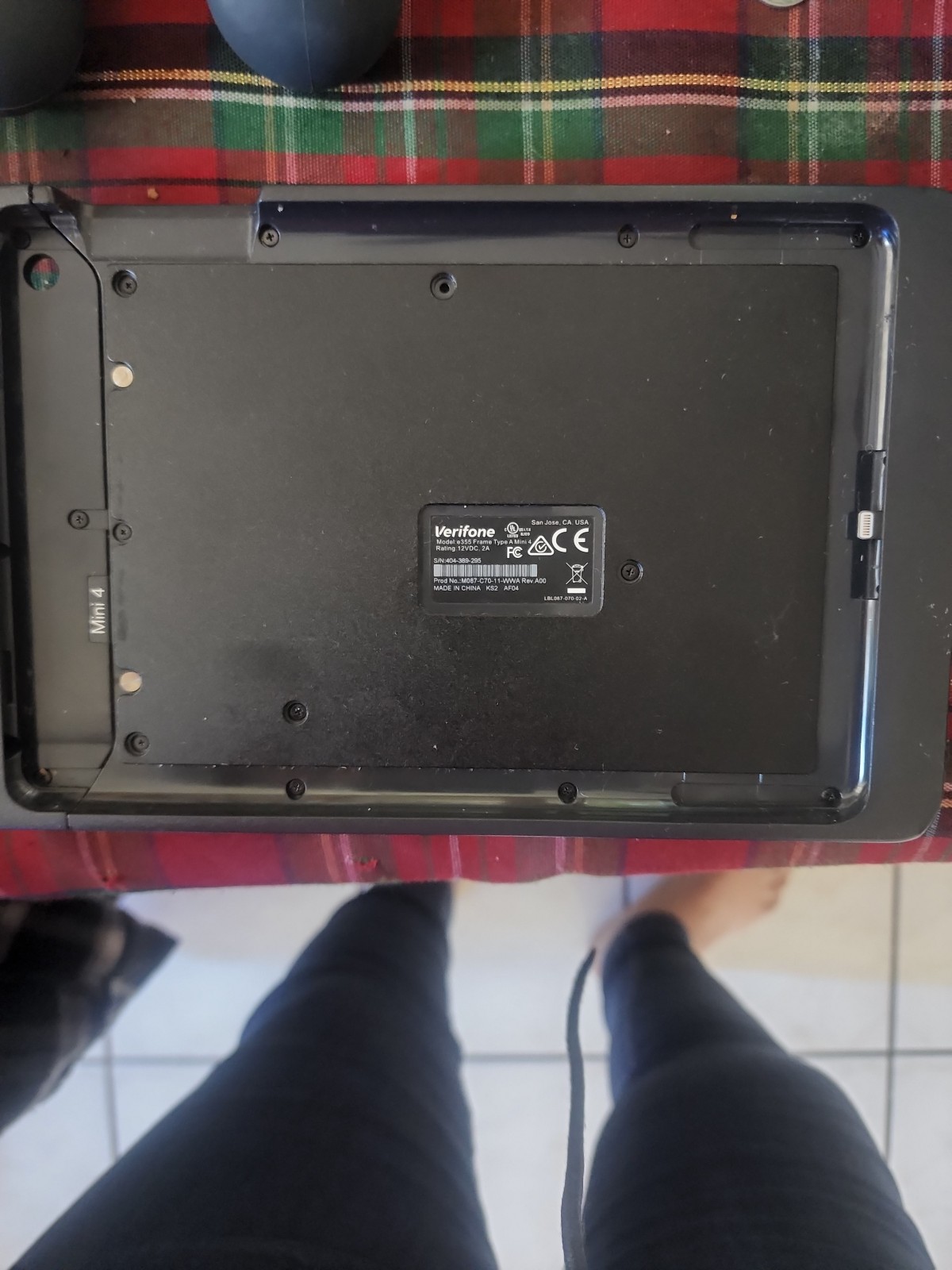 Verifone iPad mini 4 case