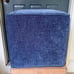 Lynwood Square Upholstered Cube Ottoman in Blue NEW