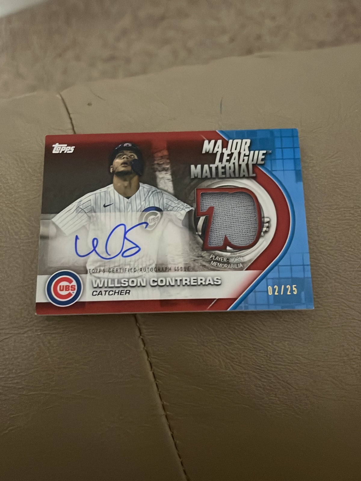 Topps wilson contreras card