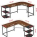 Home Office L Shaped Desk