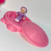 Playskool twins Rare bonnets stroller & pink sandbox set w lid!