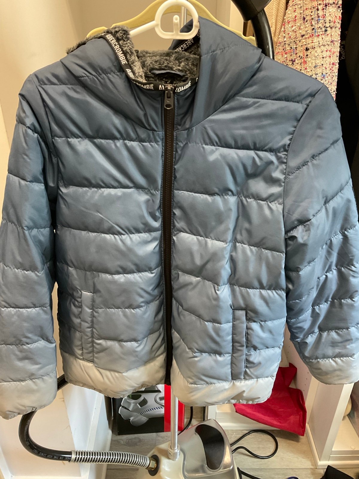 Abercrombie Fur Lined Puffer Jacket