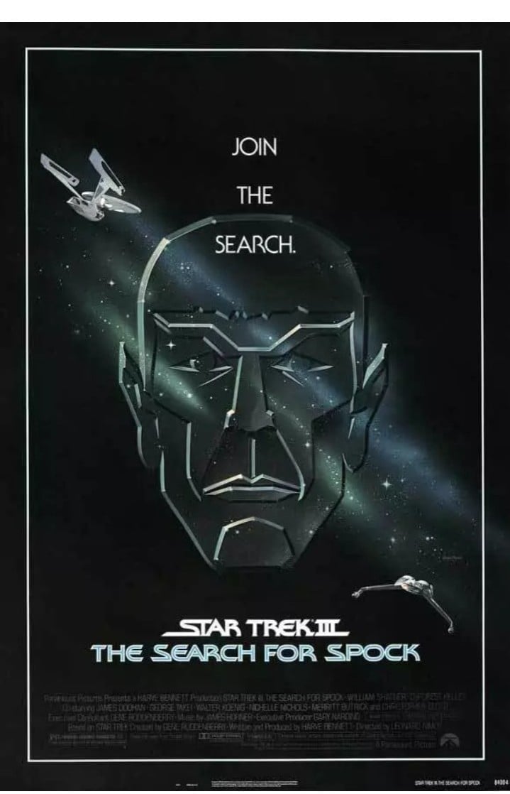 Star trek the search for spock original 27x41 movie poster